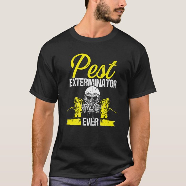 Camiseta Pest Control Technician Extermination Pest Control (Anverso)