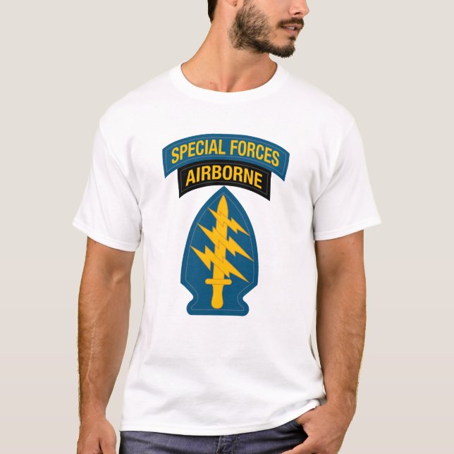 Camiseta Pestaña aérea de las fuerzas especiales (Anverso)