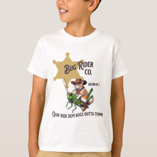 Camiseta Pestaña Cuidada De Gato De Vaquero Occidental