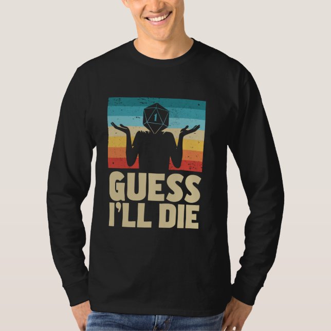 Camiseta Pestaña de juego Rpg Gamer (Anverso)