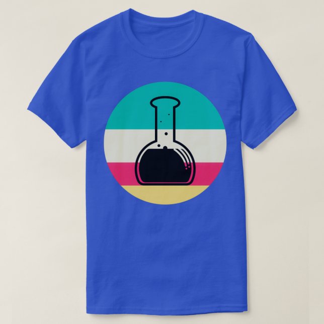 Camiseta Pestaña Periódica de Ciencia de Investigador Cient (Diseño del anverso)