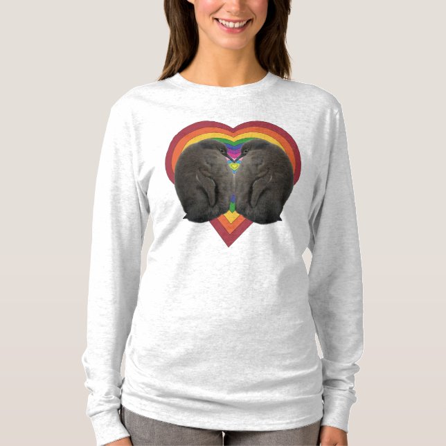 Camiseta Pesto Penguin Love (Anverso)