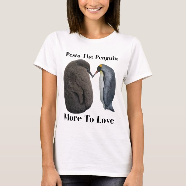 Camiseta Pesto Pingüino Más Para Amar El Regalo De La Madre (Anverso)