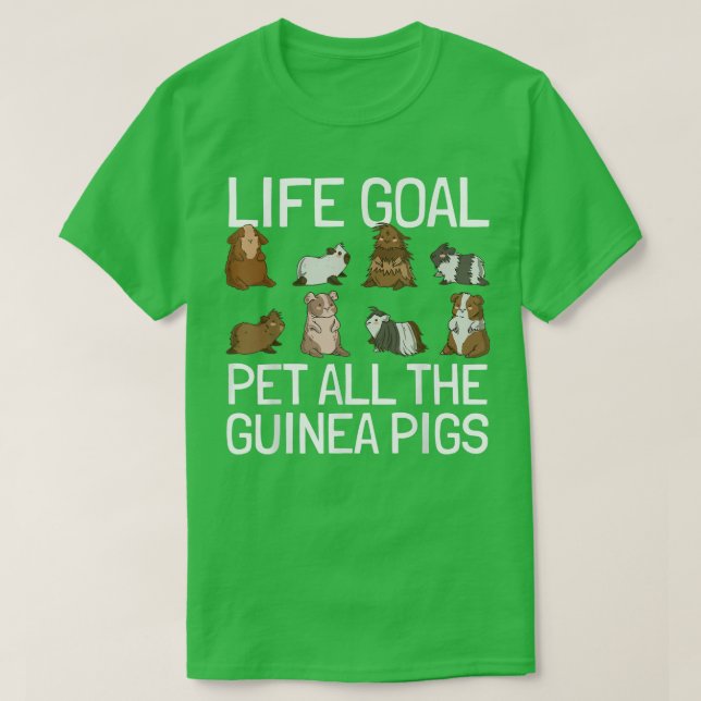 Camiseta Pet All Guinea Pigs  (Diseño del anverso)