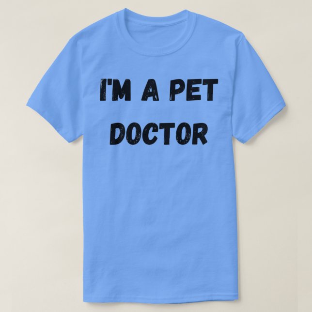 Camiseta Pet Doctor (Diseño del anverso)