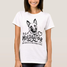Camiseta Pet Maligator Belgian Malinois 