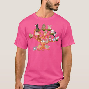 Camiseta Pet Rabbit Lover Nature Forest Animal Tree Cute Bu