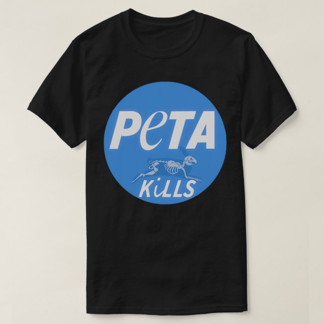 Camiseta PETA Kills (Diseño del anverso)