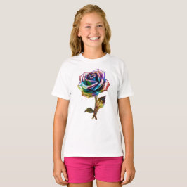 Camiseta Petales dorados