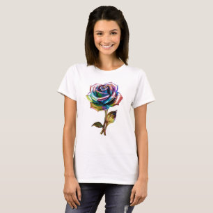 Camiseta Petales dorados