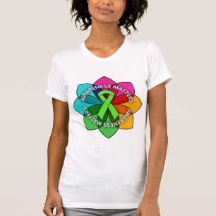 Camiseta Pétalos de las materias de la conciencia del