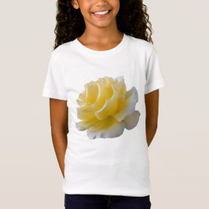 Camiseta Pétalos de rosa amarillo