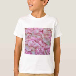 Camiseta Pétalos rosa rosados