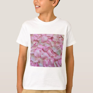 Camiseta Pétalos rosa rosados