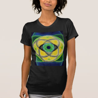 Camiseta Pétalos verdes de ojos de Lynda Vugler