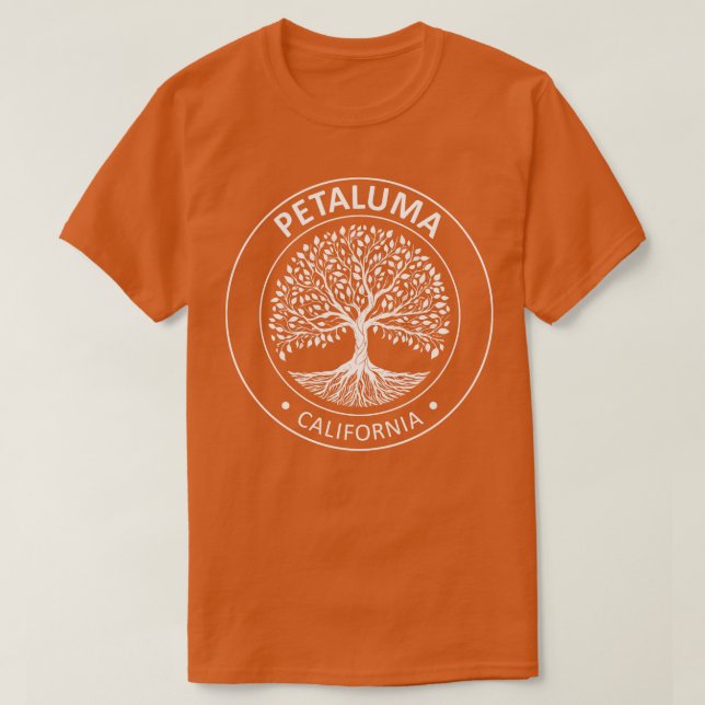 Camiseta Petaluma (Diseño del anverso)