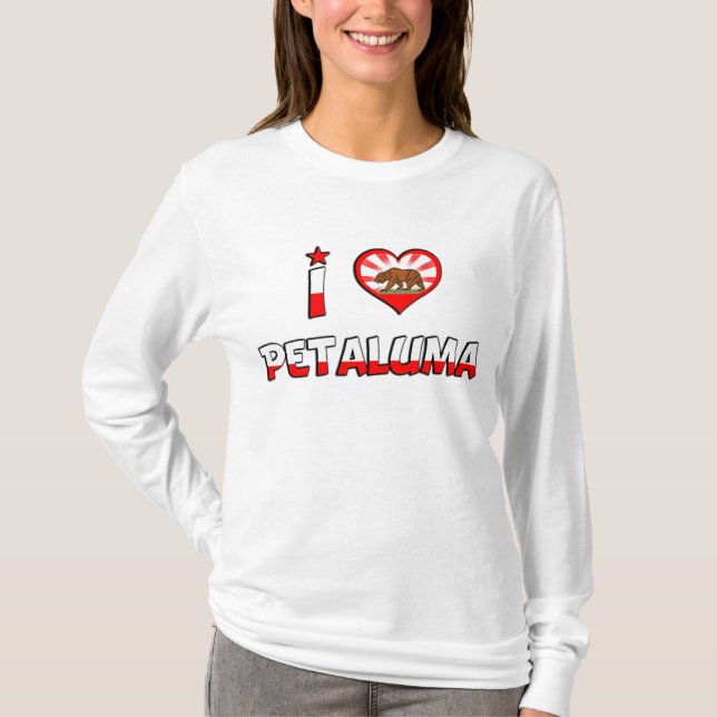 Camiseta Petaluma, CA (Anverso)