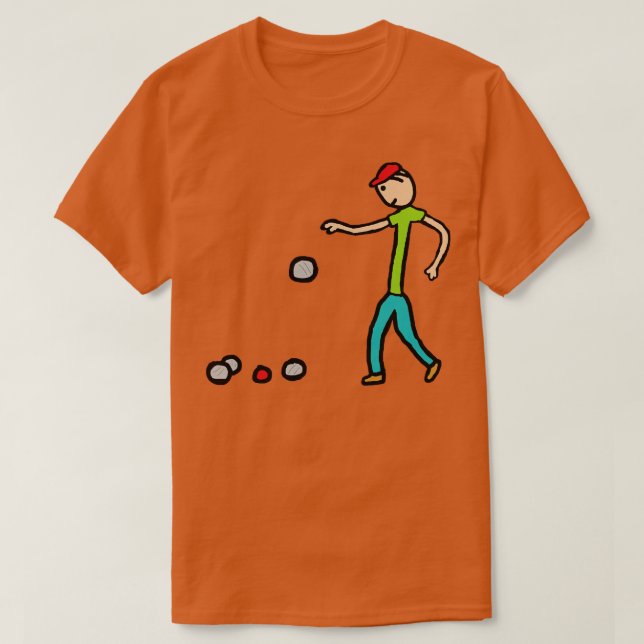 Camiseta Petanque 1 (Diseño del anverso)
