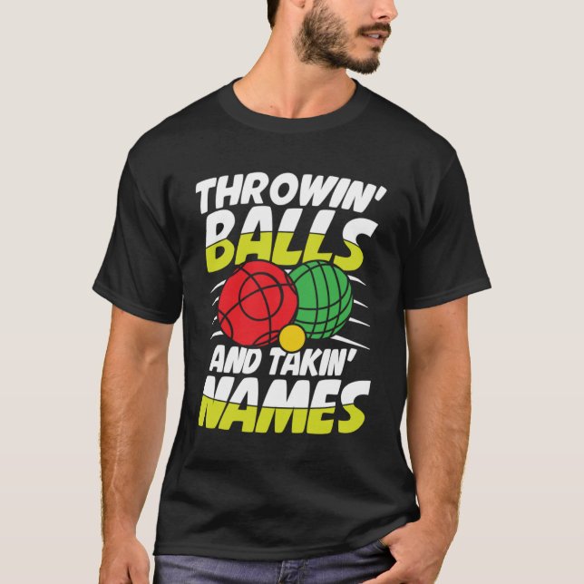 Camiseta Petanque Petanque Game Bocce Boule 1 (Anverso)