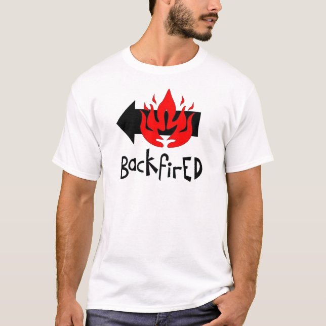 Camiseta petardeada (Anverso)