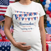 ¡Petardo en camino! Baby Shower del 4 de julio