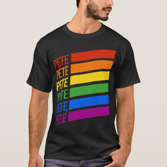 Camiseta Pete Arcoíris LGBT (Anverso)