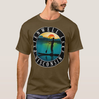 Camiseta Petenwell Lake Wisconsin Paddleboard