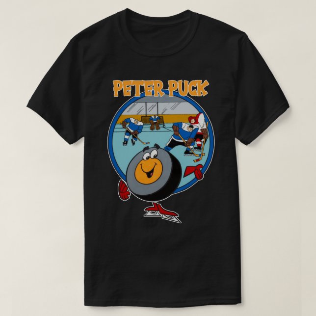 Camiseta Peter Design Puck Cartoon Character Classic T Shir (Diseño del anverso)