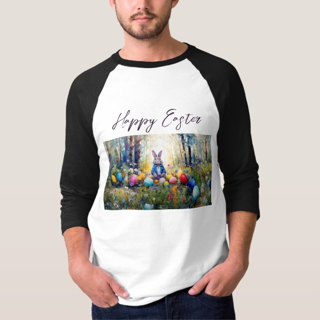 Camiseta Peter Easter Bunny con huevos de Pascua (Anverso)