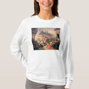 Camiseta Peter el grande conquista Narva en 1704, 1859