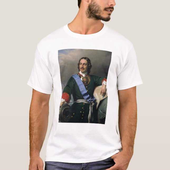 Camiseta Peter I el gran 1838 (Anverso)