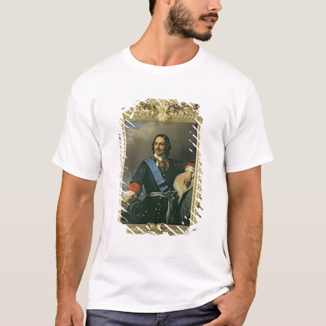 Camiseta Peter I el gran 1838 (Anverso)