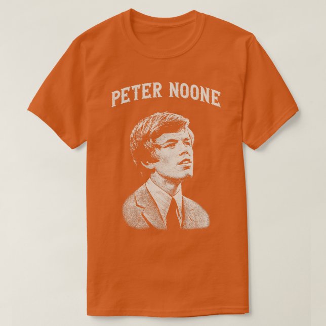 Camiseta Peter Noone (Diseño del anverso)