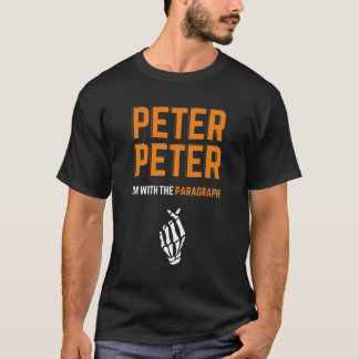 Camiseta Peter Peter estoy con la calabaza, el costum de Ha