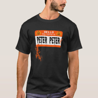 Camiseta Peter Peter Pumpkin come Halloween Parejas Costum