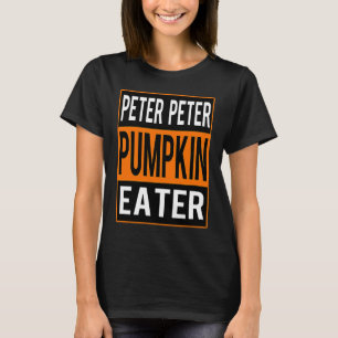 Camiseta Peter Peter Pumpkin come una pareja de disfraces d