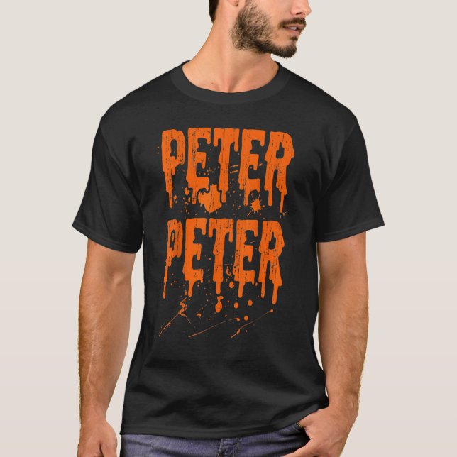 Camiseta Peter Peter Pumpkin Comer disfraz Matando Hallowee (Anverso)