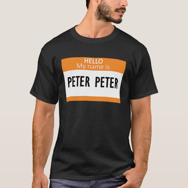 Camiseta Peter Peter Pumpkin Eater  Halloween couples costu (Anverso)
