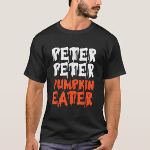 Camiseta Peter Pumpkin Comater Halloween Costume Hombres Pa