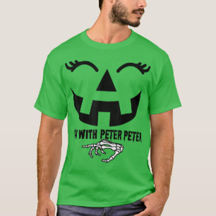 Camiseta Peter Pumpkin come esposa Halloween