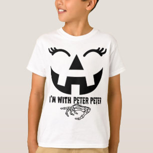 Camiseta Peter Pumpkin come esposa Halloween