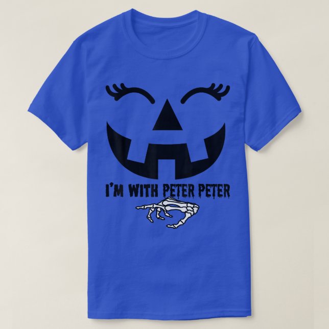 Camiseta Peter Pumpkin come esposa Halloween (Diseño del anverso)