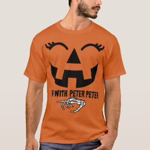 Camiseta Peter Pumpkin come esposa Halloween