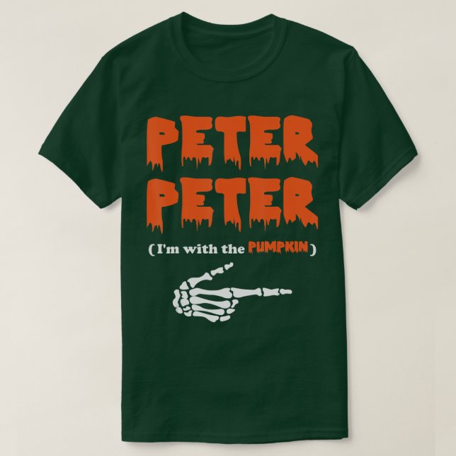 Camiseta Peter Pumpkin Comer disfraz Halloween Splash8 (Diseño del anverso)