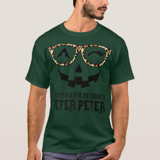 Camiseta Peter Pumpkin Comer Halloween Parejas Vestido Muje