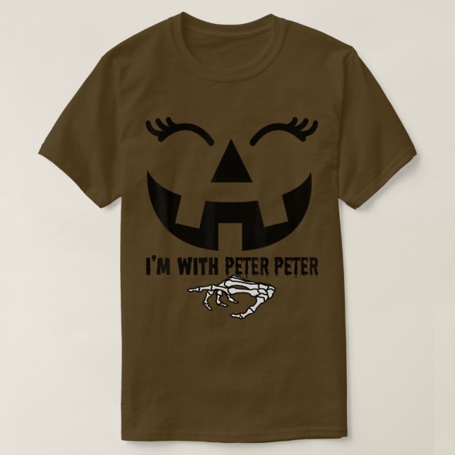 Camiseta Peter Pumpkin Cstume Halloween Splash15 (Diseño del anverso)