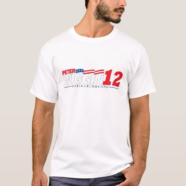 Camiseta Peter Wiggin para Hegemon (Anverso)