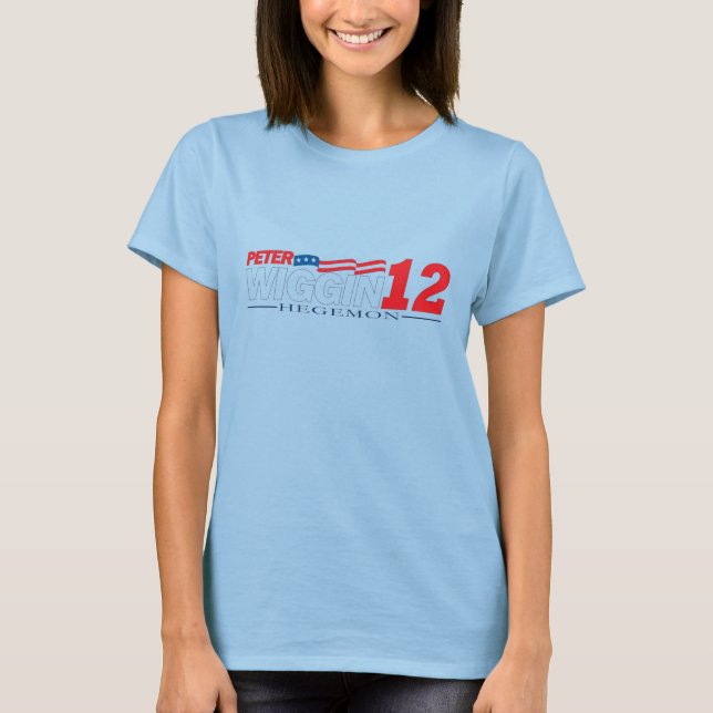 Camiseta Peter Wiggin por Hegemon (Anverso)