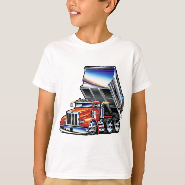 Camiseta Peterbilt 357 Dump Truck (Anverso)