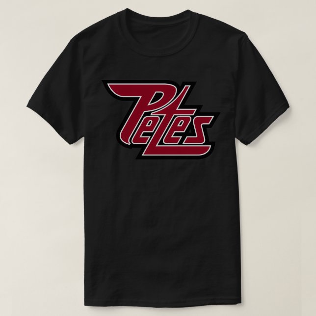 Camiseta Peterborough Petes (Diseño del anverso)